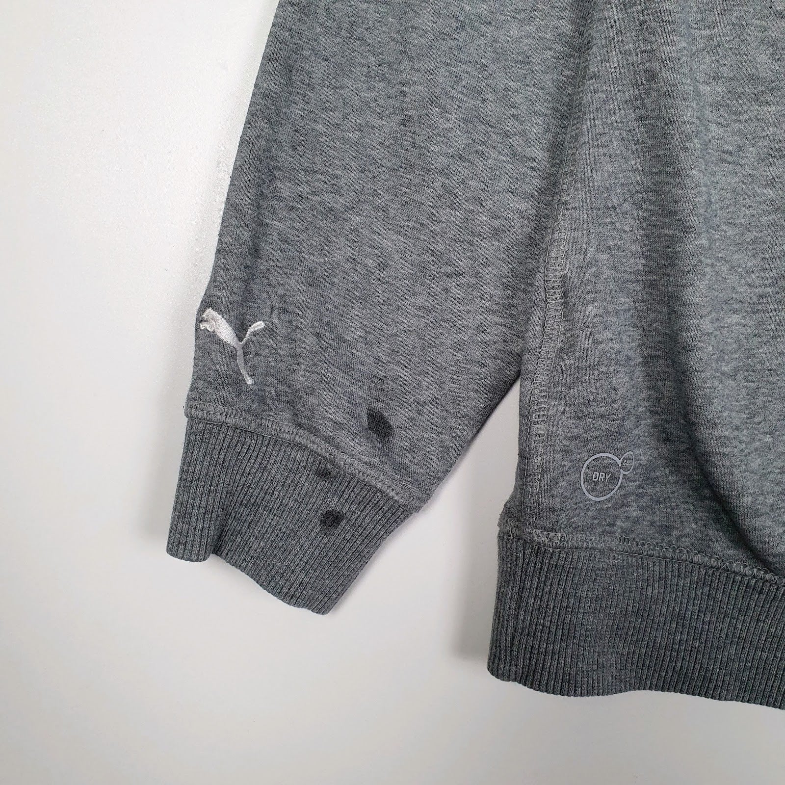 Womens Grey Puma  Hoodie Jumper