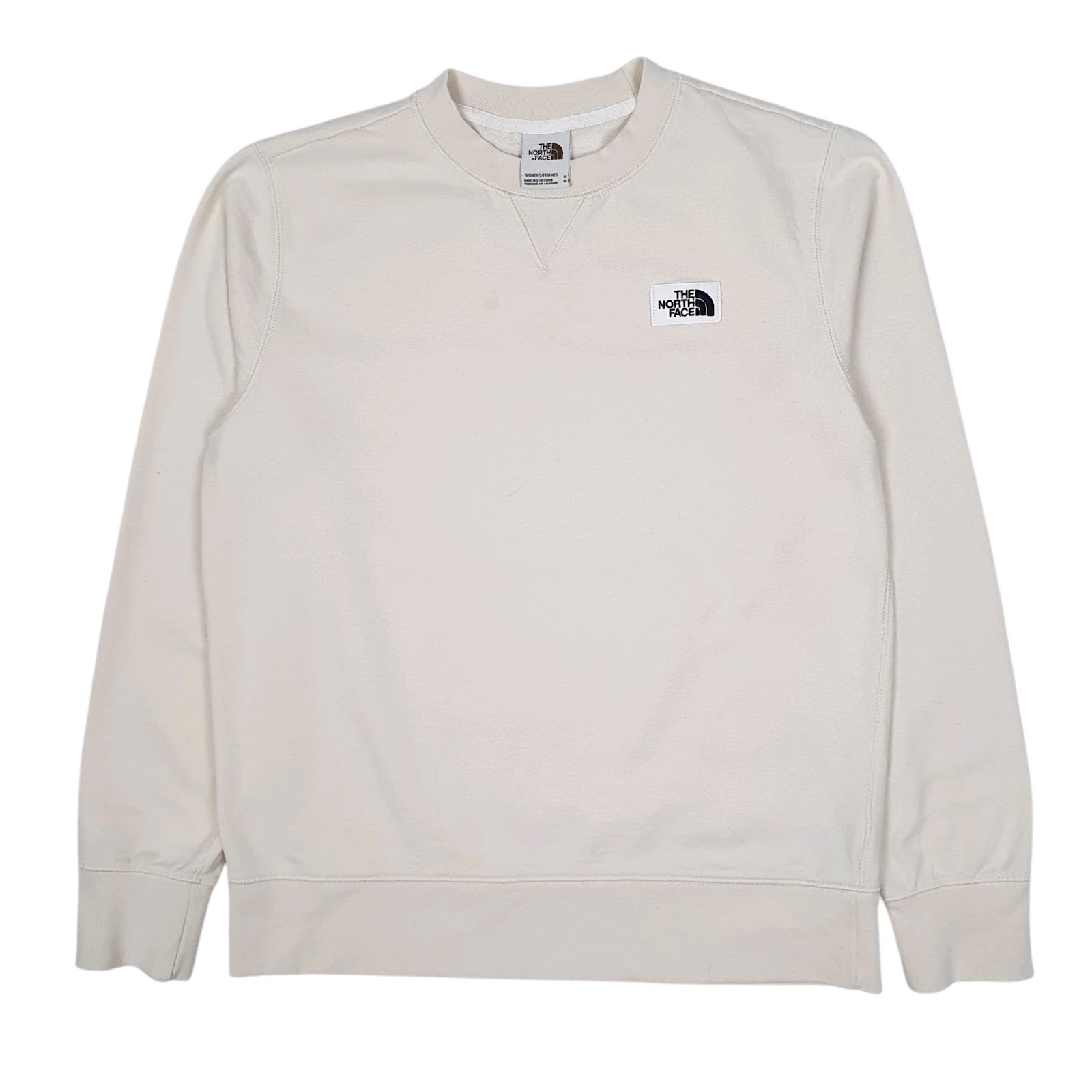 Womens Cream The North Face  Crewneck Jumper