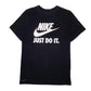 Mens Black Nike Dri Fit Short Sleeve T Shirt