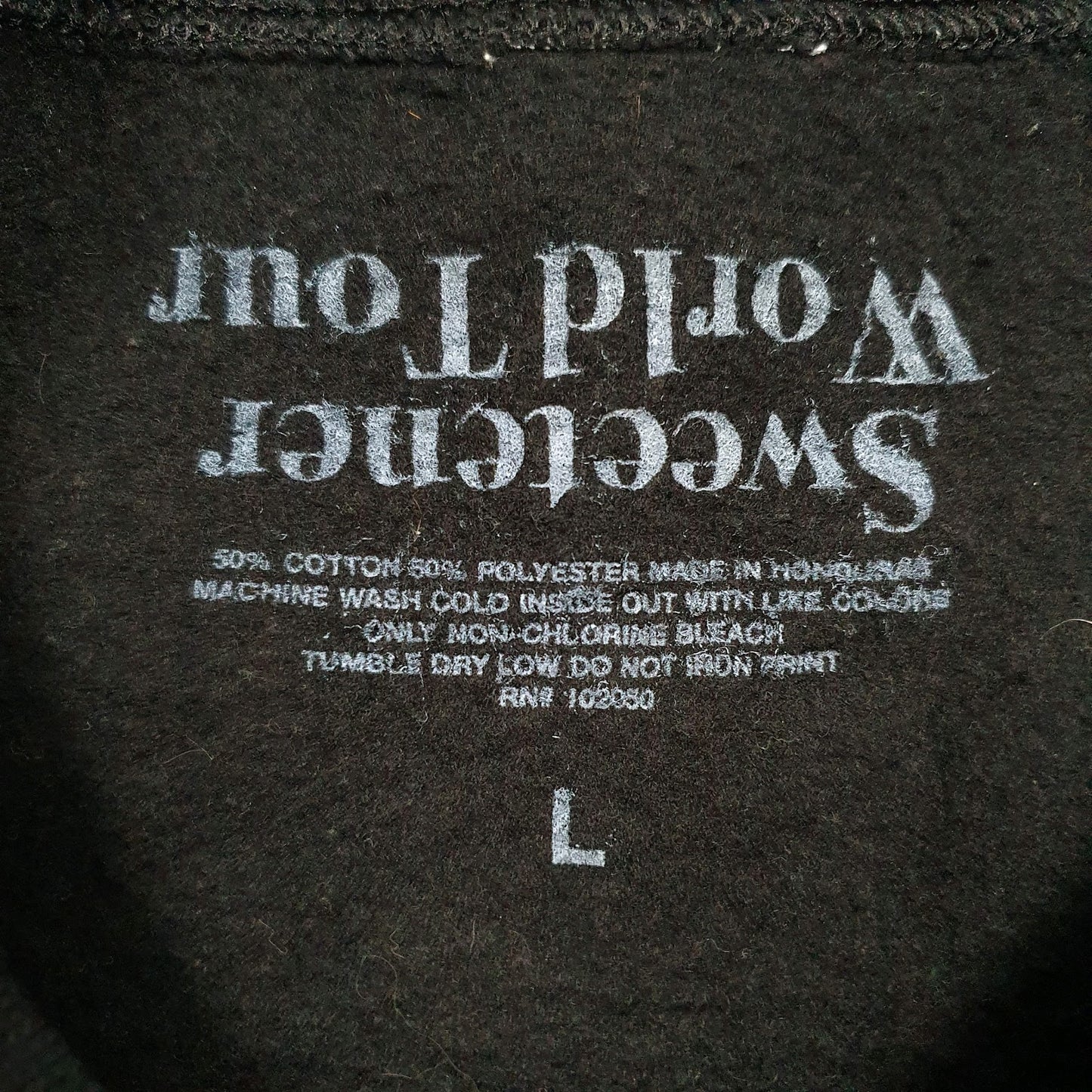 Mens Black Ariana Grande Sweetener World Tour God Is A Women Crewneck Jumper