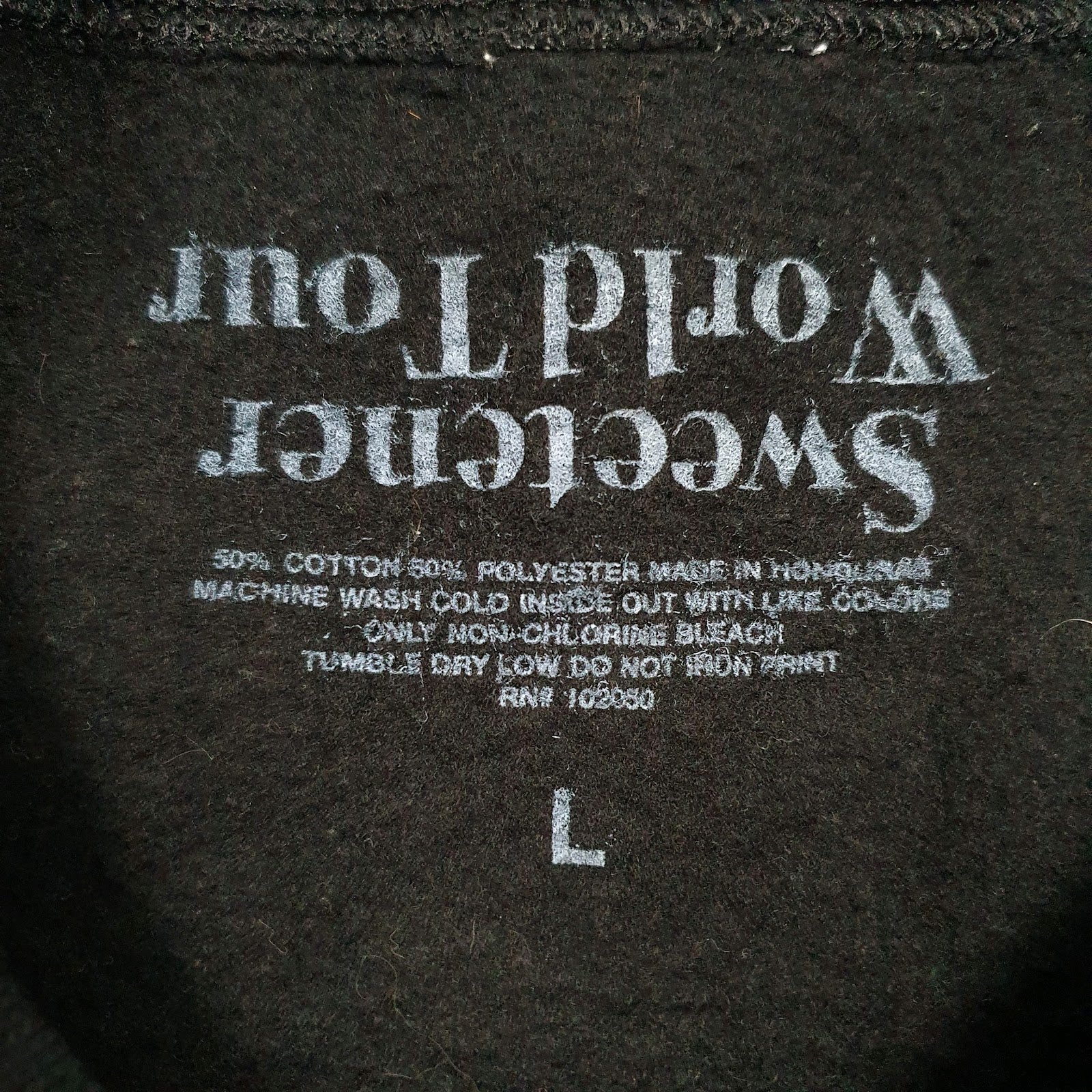 Mens Black Ariana Grande Sweetener World Tour God Is A Women Crewneck Jumper