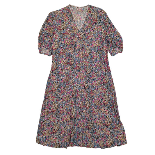 Womens Blue Unbranded  Short Sleeve Dress