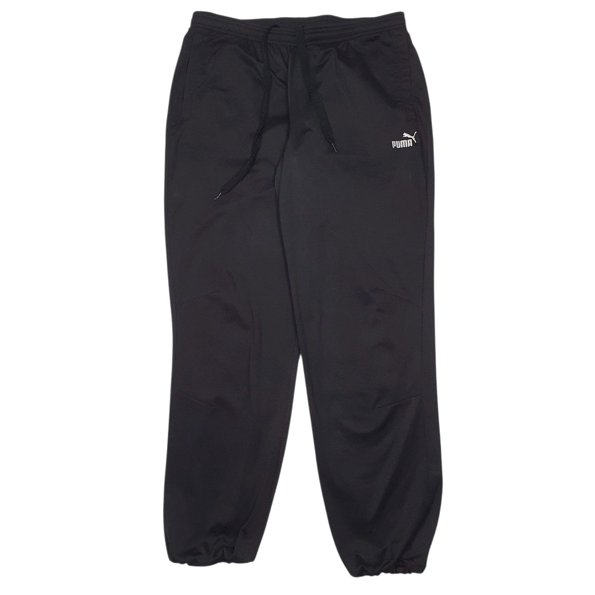Mens Black Puma  Jogger Trousers