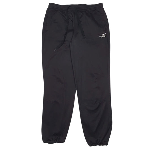 Mens Black Puma  Jogger Trousers