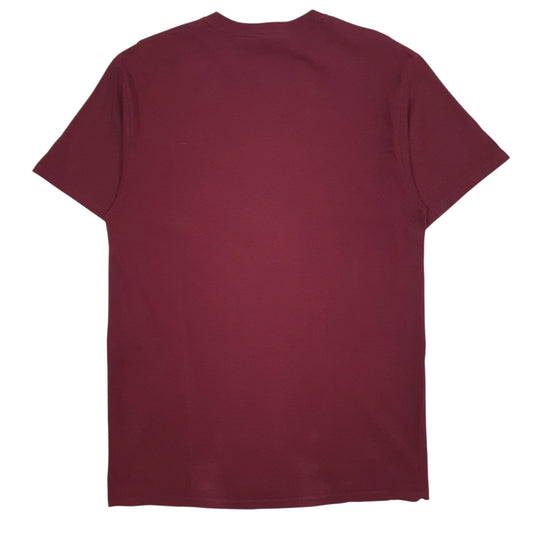 Mens Burgundy Port & Company Buccaneer  T Shirt