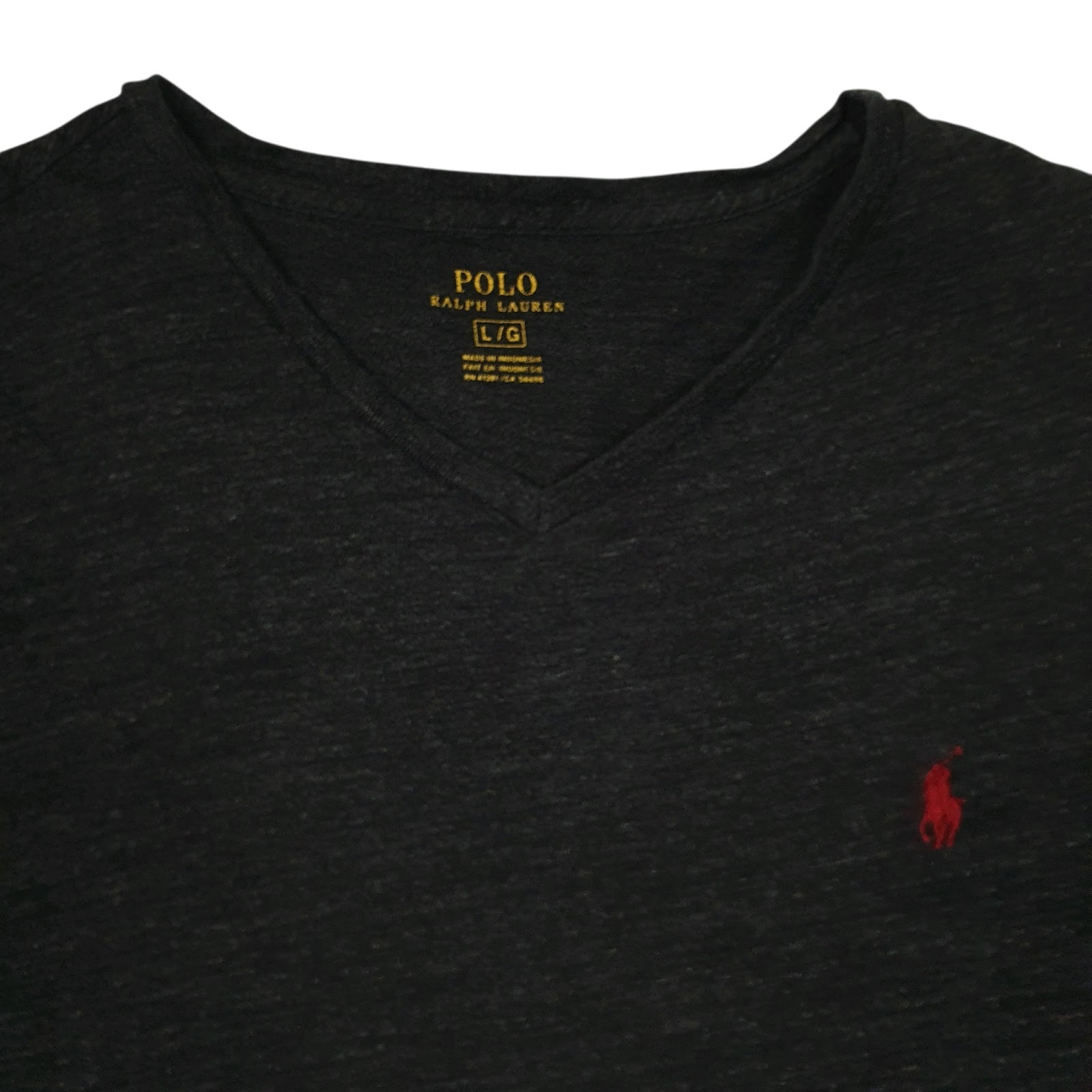 Mens Grey Polo Ralph Lauren   T Shirt