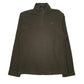 Mens Green Starter  Quarter Zip Jumper