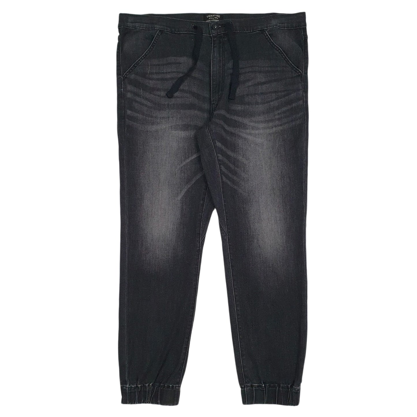 Mens Black Levis  Signature JeansW40 L30