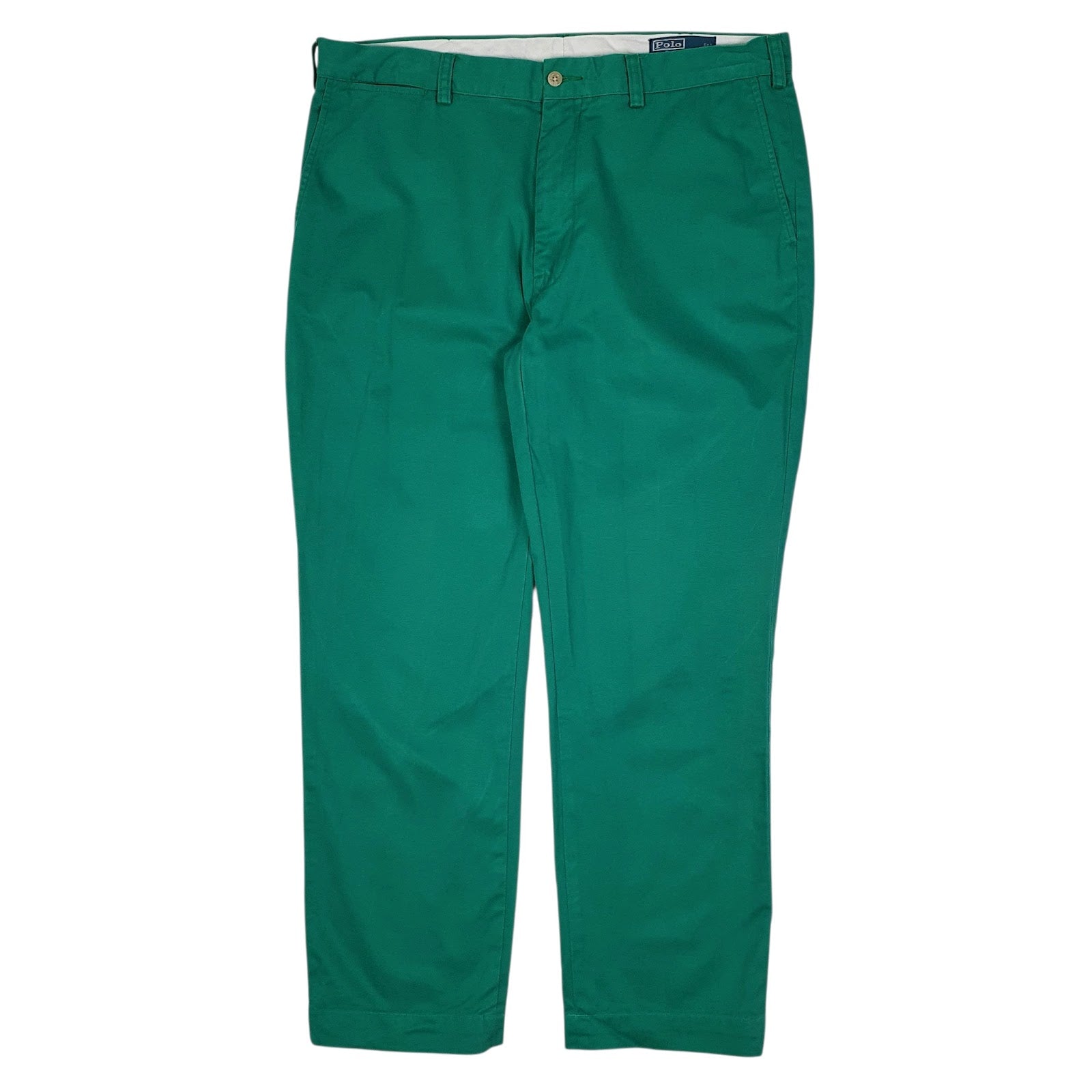 Mens Green Polo Ralph Lauren Suffield Pant Classic Fit Chino Trousers