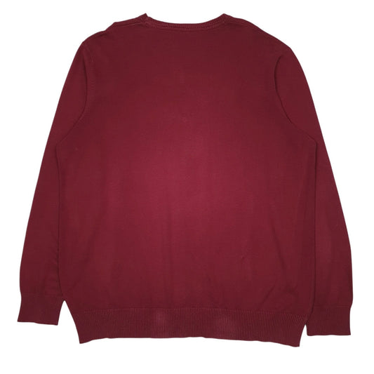 Mens Red Timberland  Crewneck Jumper