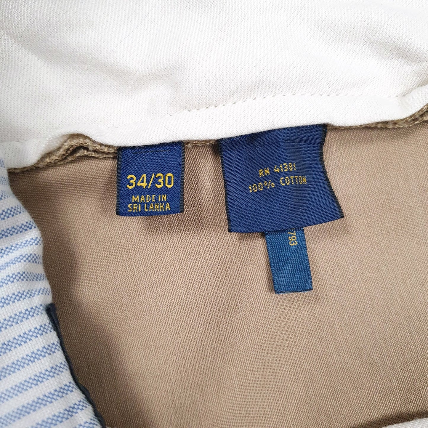 Mens Brown Polo Ralph Lauren Classic  Trousers