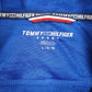 Womens Blue Tommy Hilfiger Sport Full Zip Jumper