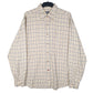 Mens Cream Carrel  Long Sleeve Shirt