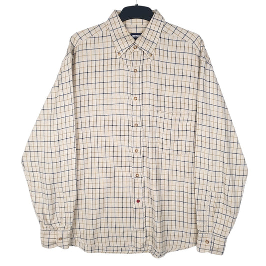 Mens Cream Carrel  Long Sleeve Shirt