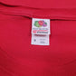 Mens Red Fruit Of The Loom Little Hawk Strong  T Shirt