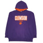 Mens Purple Champion Clemson Tigers Hoodie Jumper