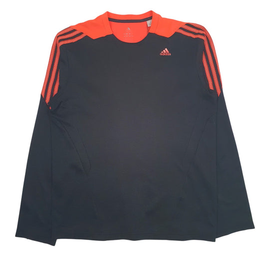 Mens Black Adidas Climawarm Long Sleeve T Shirt