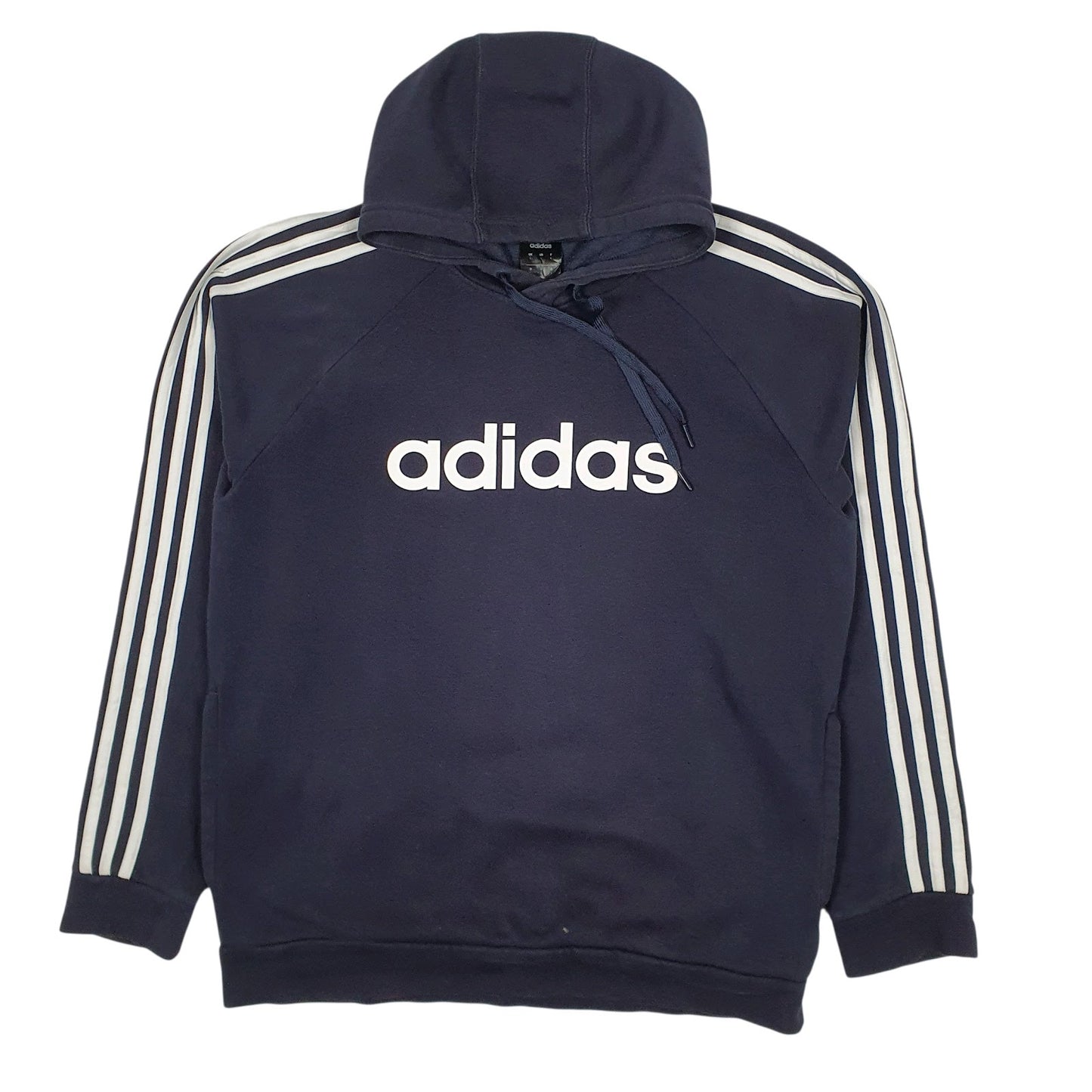 Mens Navy Adidas  Hoodie Jumper