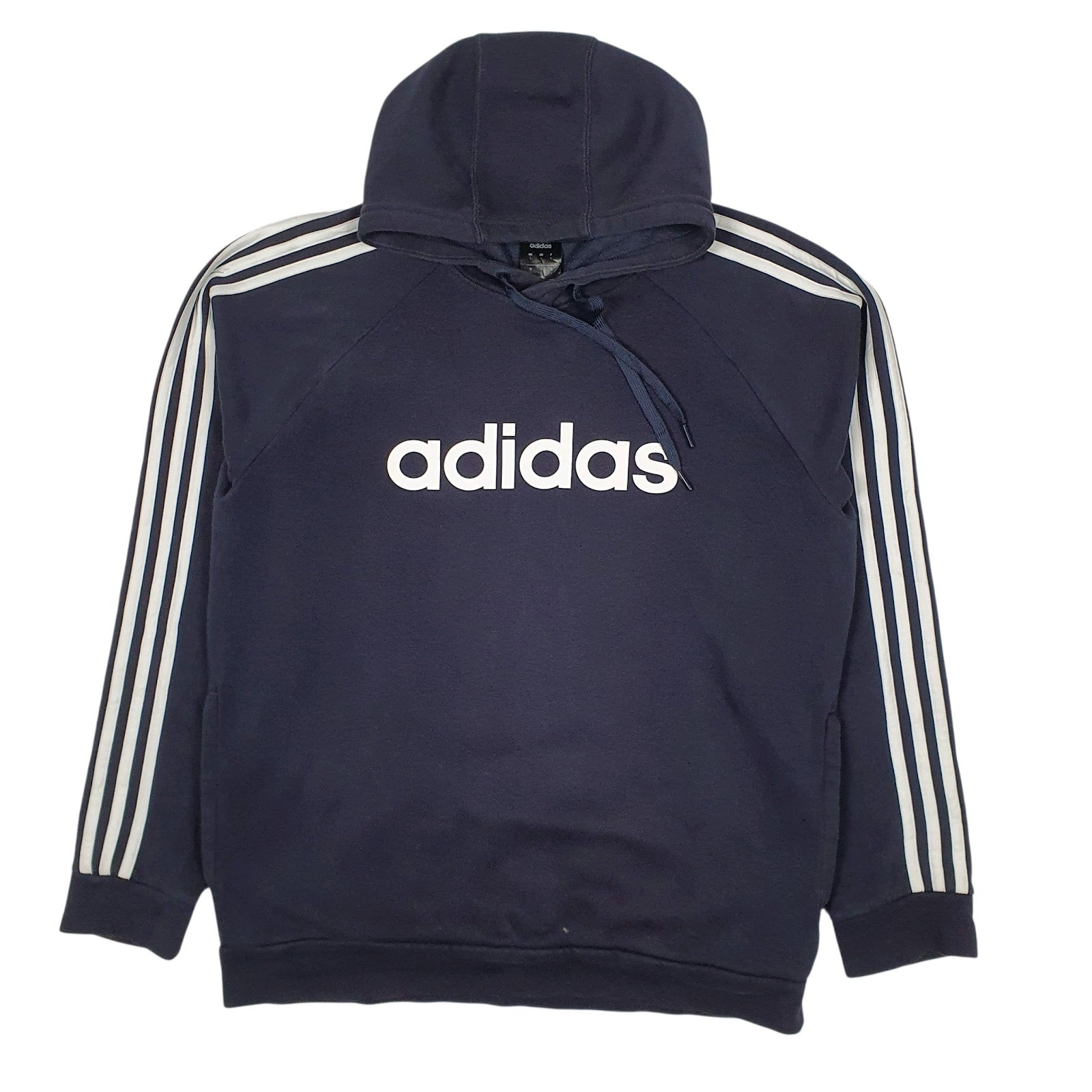 Mens Navy Adidas  Hoodie Jumper