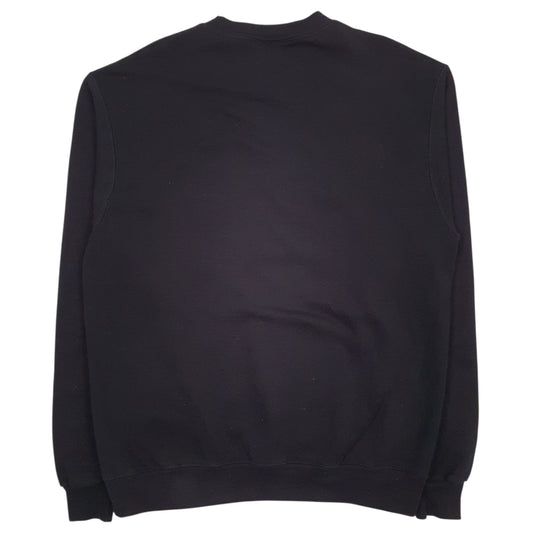 Mens Black Champion  Crewneck Jumper