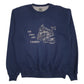 Mens Navy Champion  Crewneck Jumper