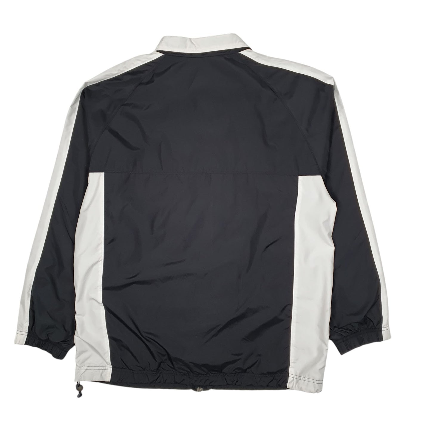 Mens Black Nike Vintage 2000s Crewneck Coat