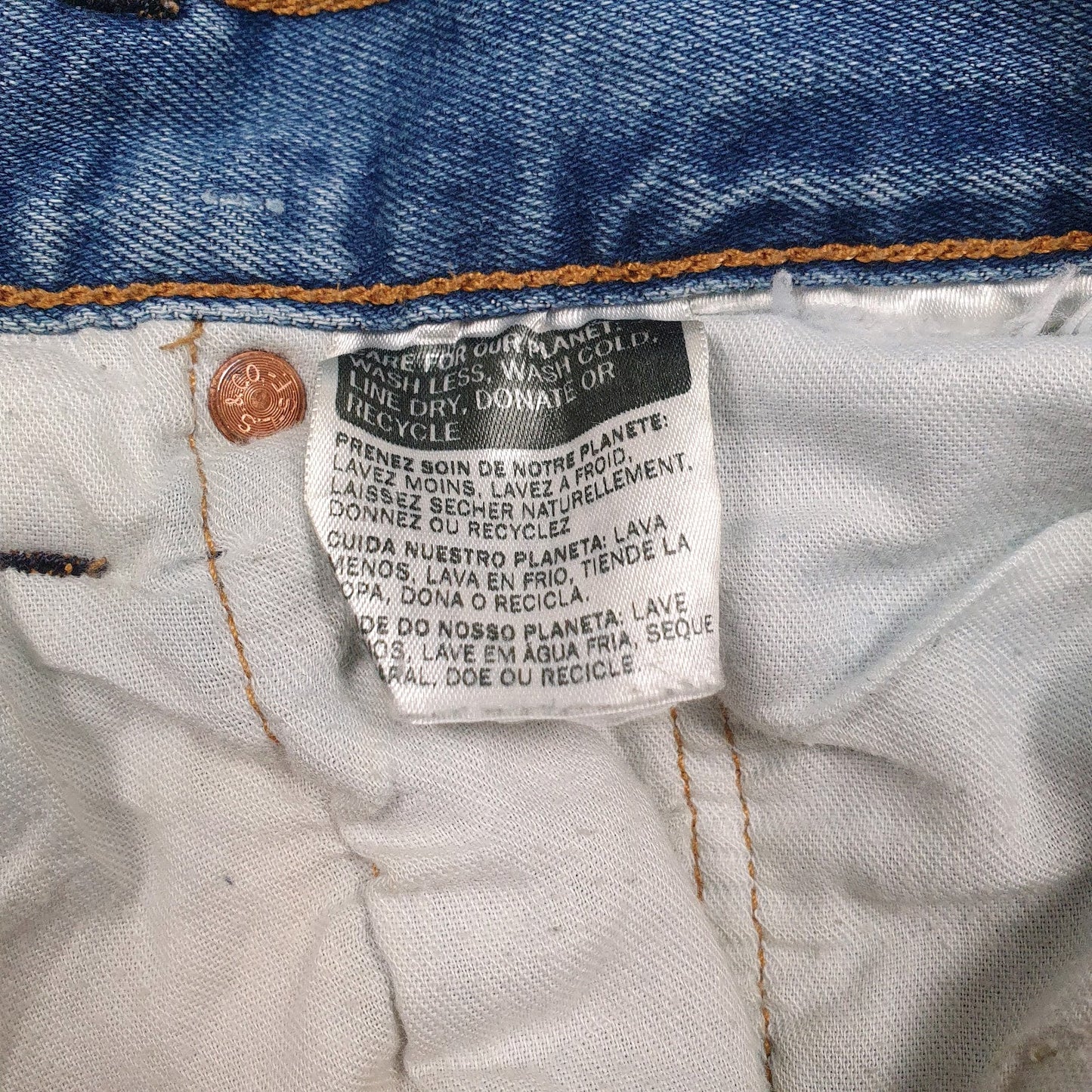 Mens Blue Levis   Jeans