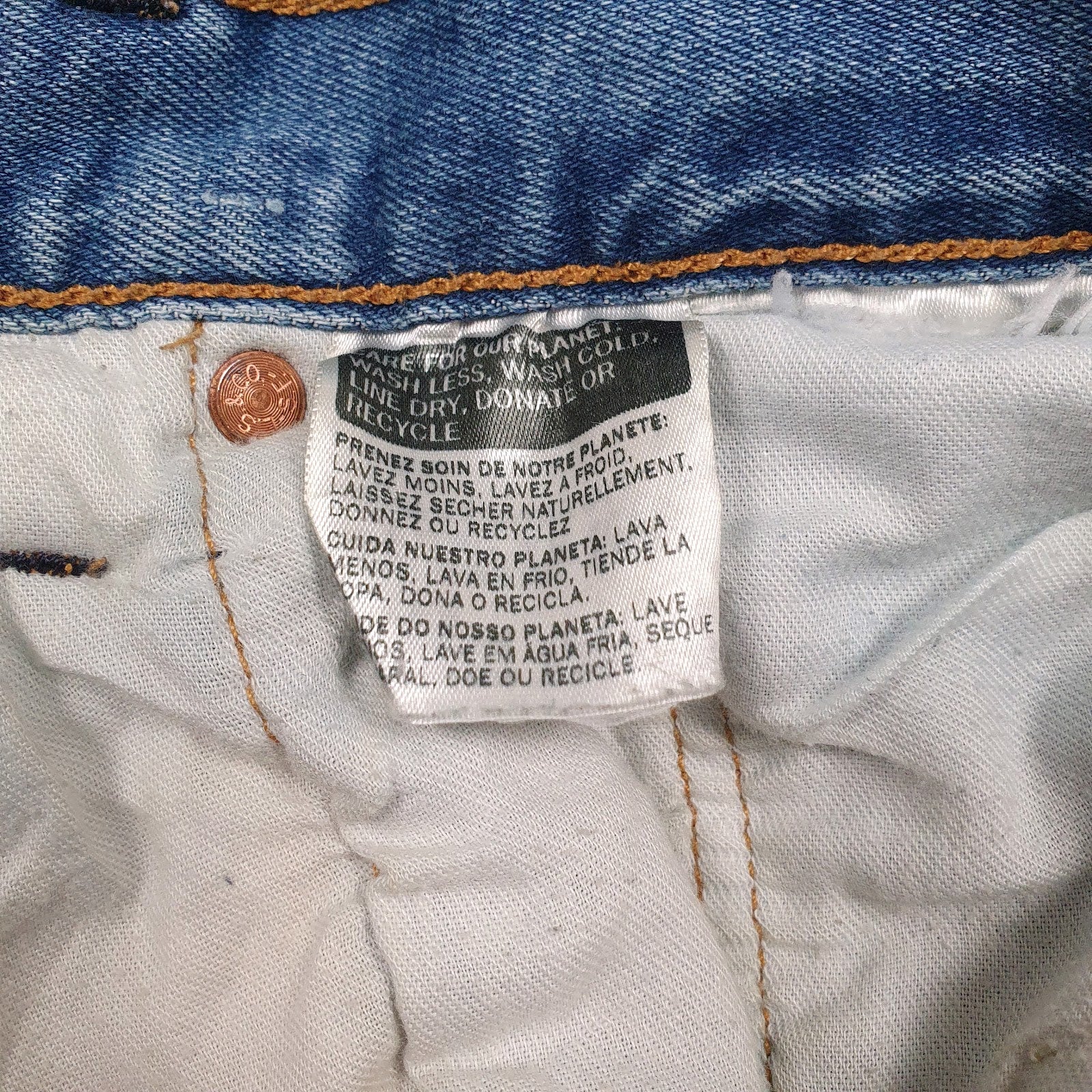 Mens Blue Levis   Jeans