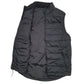 Mens Black Champion Padded Quarter Zip Coat