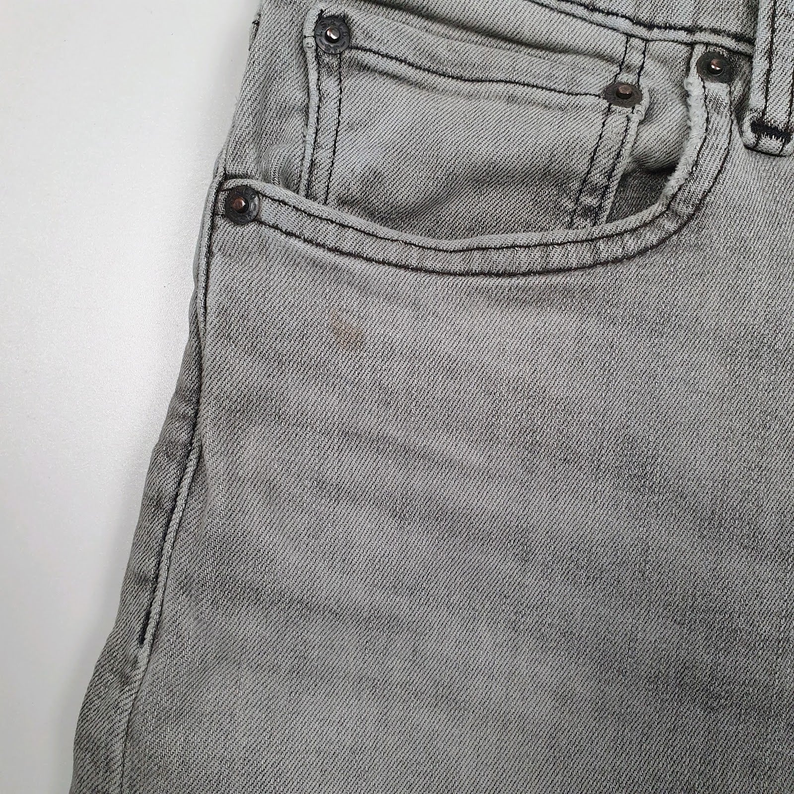 Mens Grey Levis Premium Stretch  Jeans