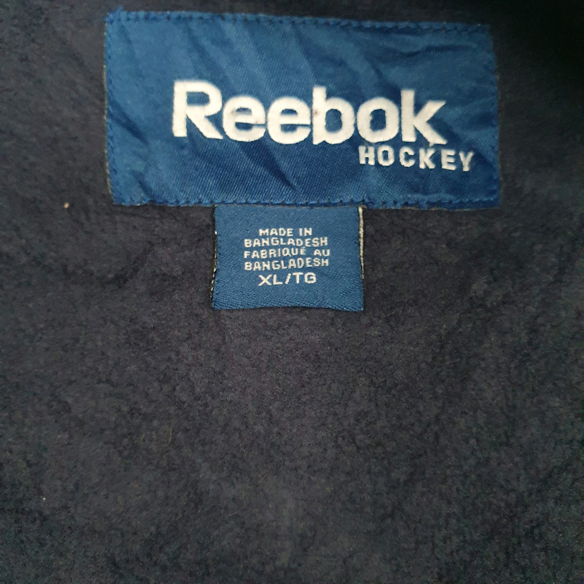 Mens Navy Reebok Rochford Hockey Club  Coat