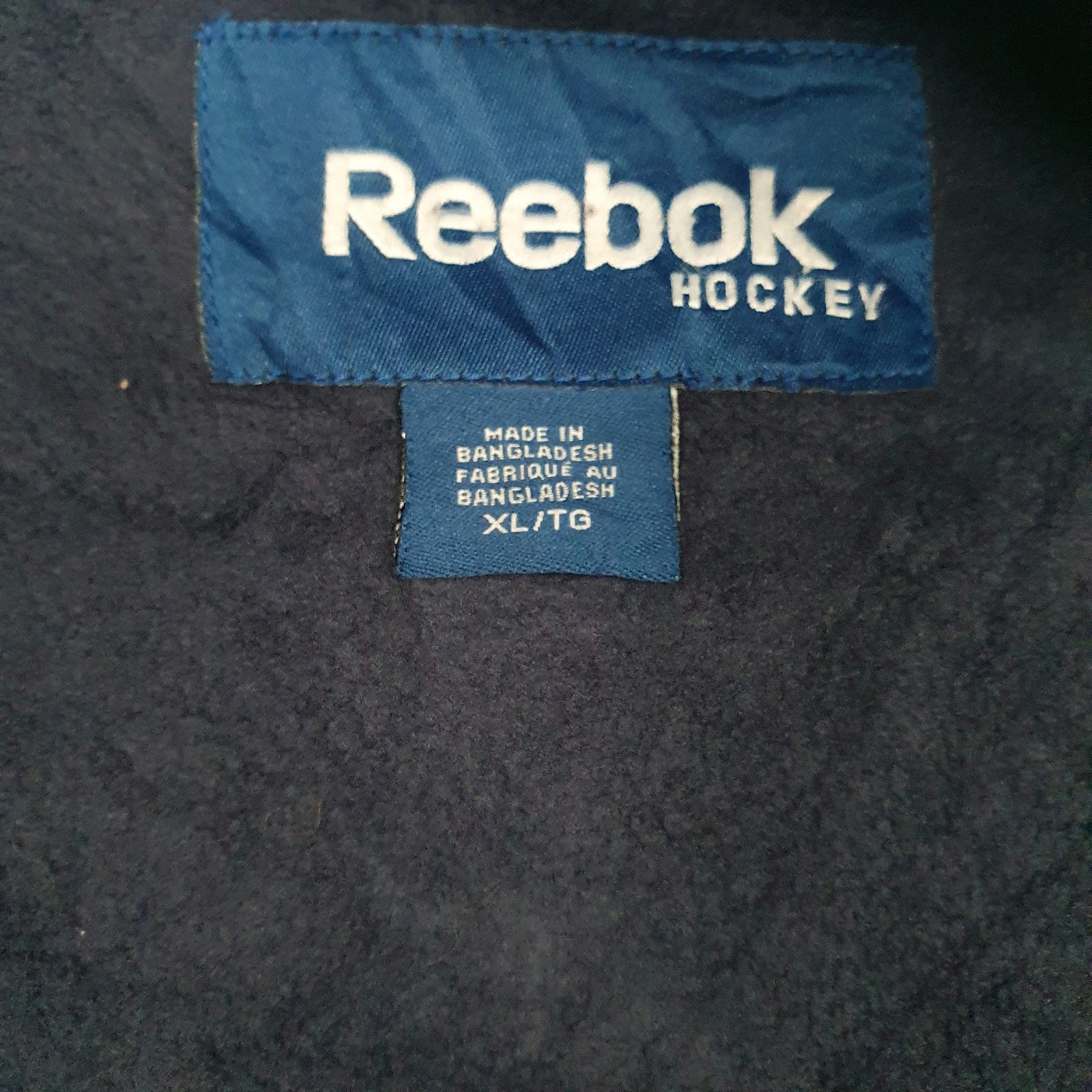 Mens Navy Reebok Rochford Hockey Club  Coat
