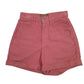 Womens Pink Stefanel Contemporary Corduroy Chino Shorts