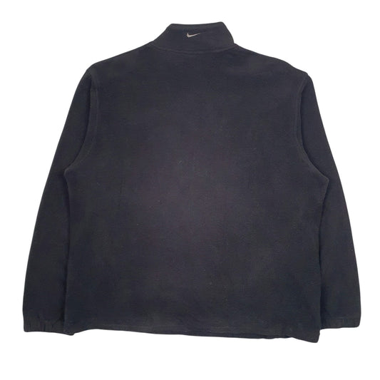 Mens Black Nike Golf Quarter Zip Jumper
