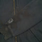Mens Grey Carhartt Quilt Lined Padded Full Zip Jumper