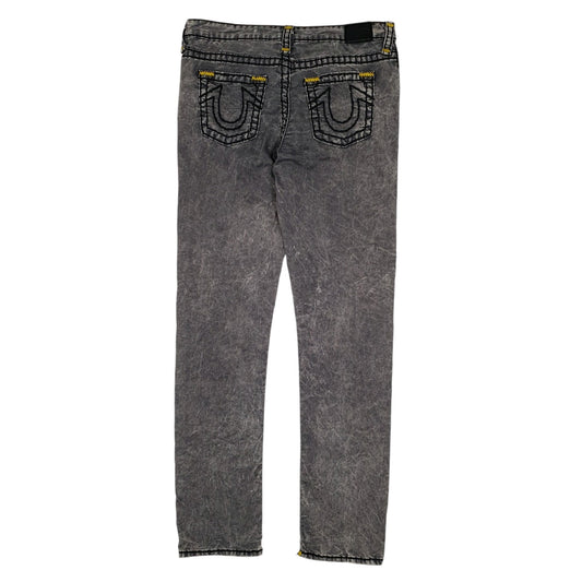 Mens Grey True Religion  Hoodie Jeans