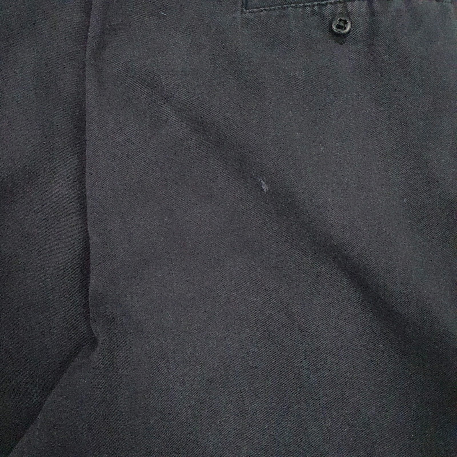 Mens Black Dickies   Trousers
