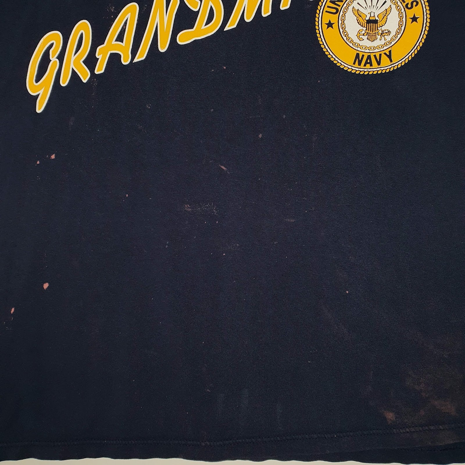 Mens Navy Soffe US Navy Grandma  T Shirt