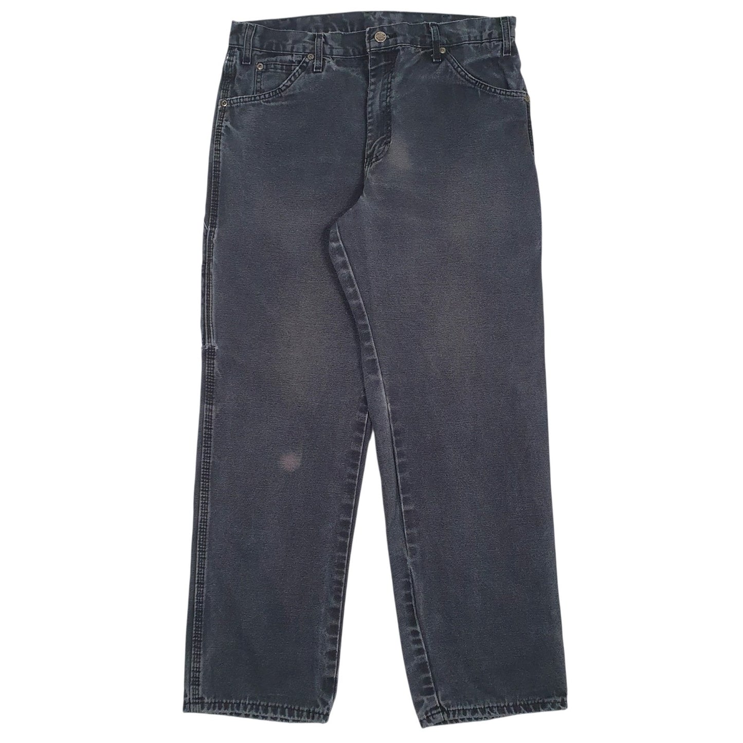 Mens Grey Dickies Workwear Carpenter JeansW32 L30