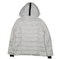 Womens White Nautica Padded Full Zip Coat