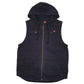 Mens Navy Wrangler Workwear Hoodie  Coat