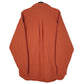 Mens Orange L.L.Bean Chamois  Shirt