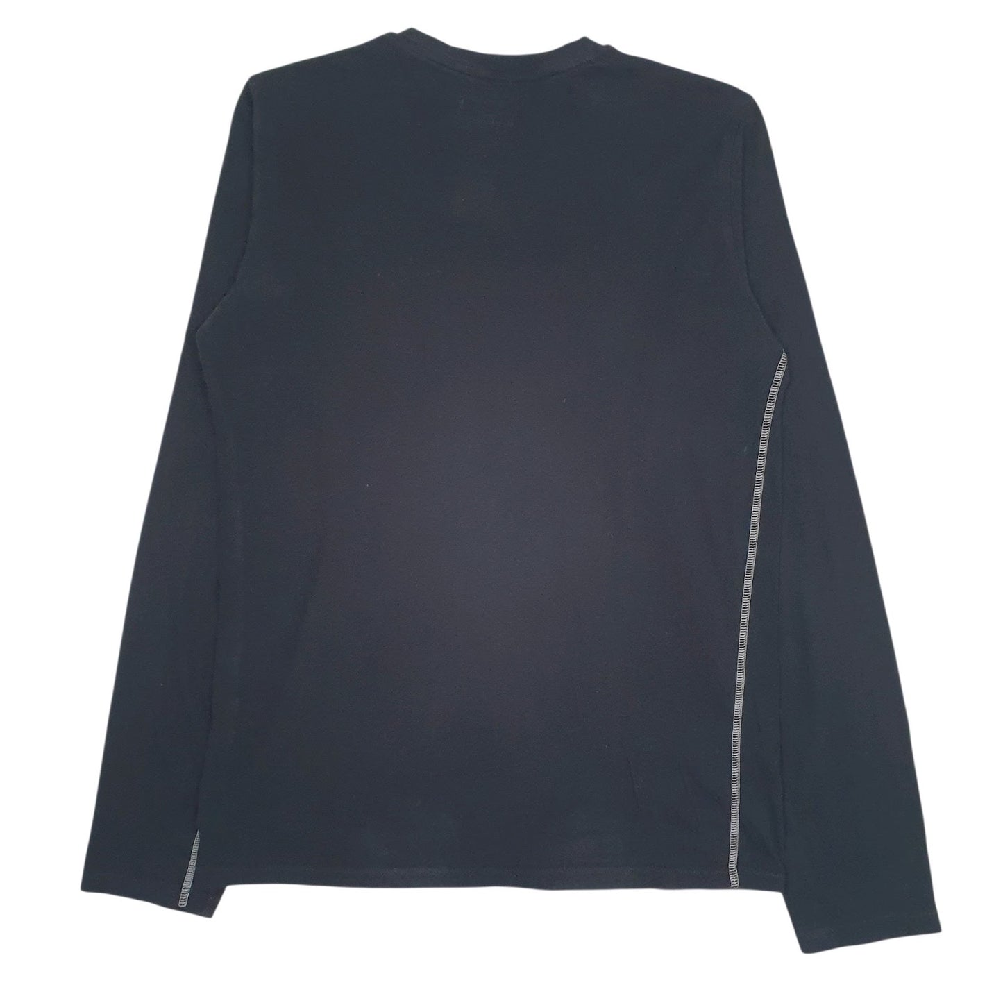 Mens Black Armani Slim Spellout  T Shirt