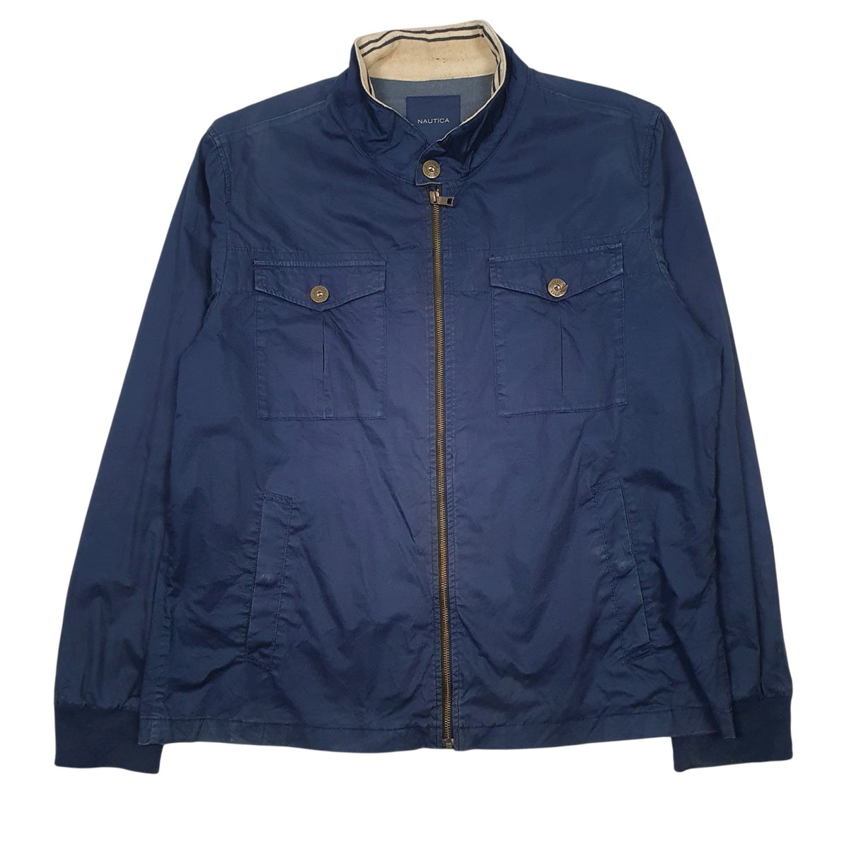 Mens Navy Nautica   Coat
