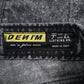 Mens Black Den Im Distressed  Shorts