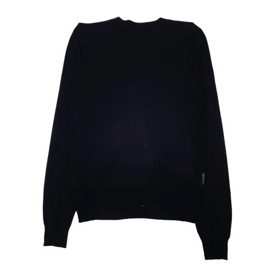Womens Black Armani  Cardigan Jumper