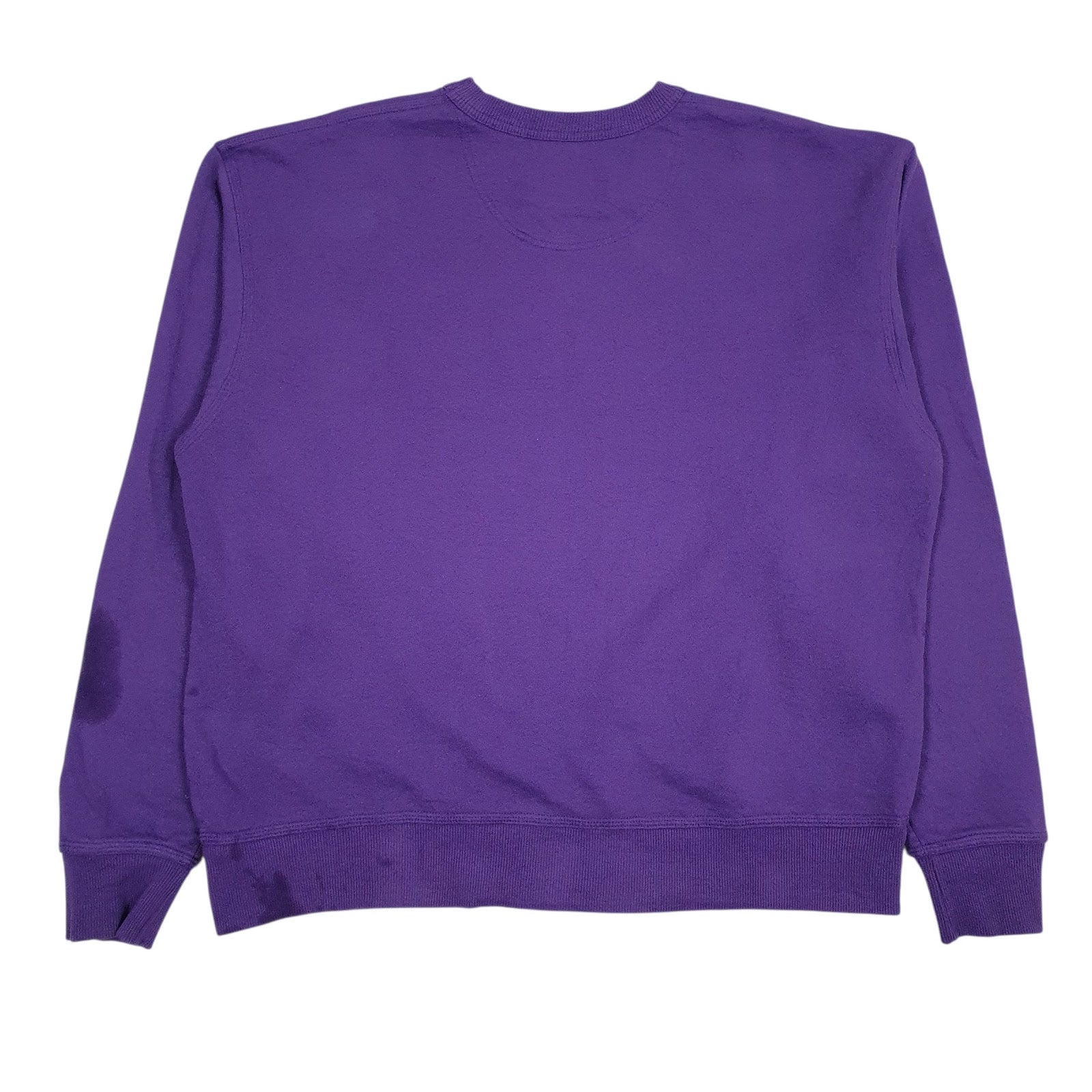 Mens Purple Champion  Crewneck Jumper