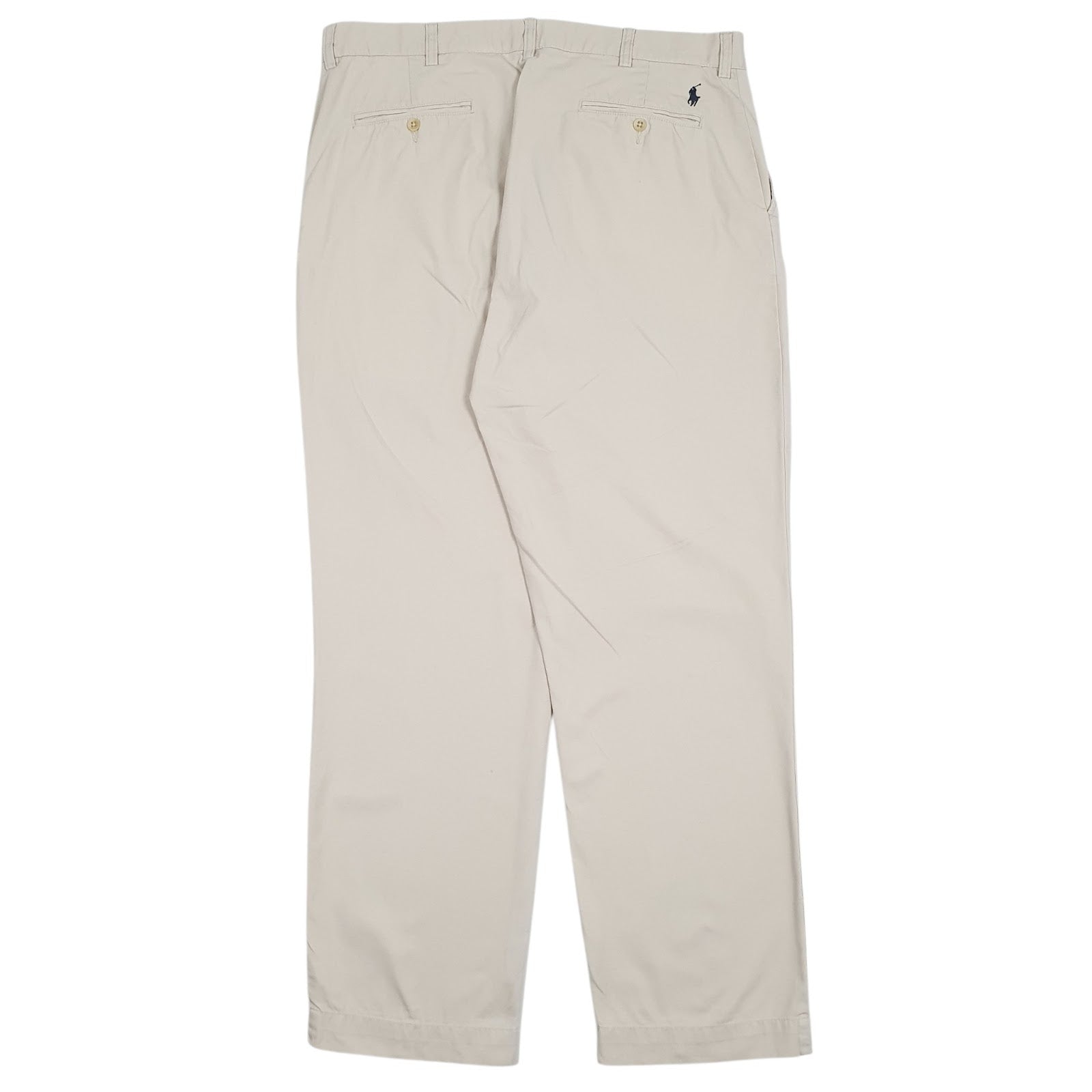 Mens Cream Polo Ralph Lauren Prospect Pant Quarter Zip Trousers