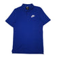 Mens Blue Nike  Short Sleeve Polo Shirt