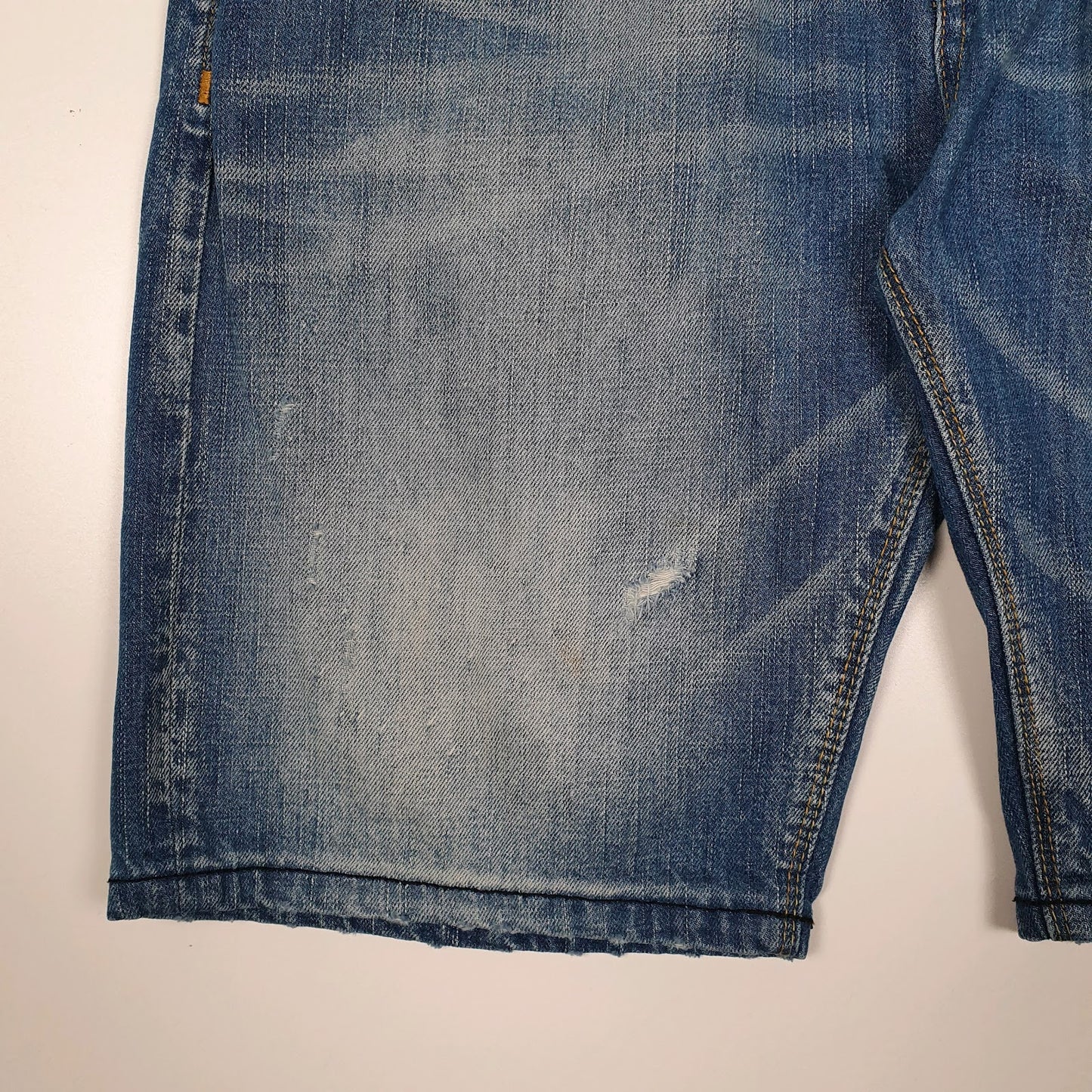 Mens Blue Superdry Officers Short  Shorts
